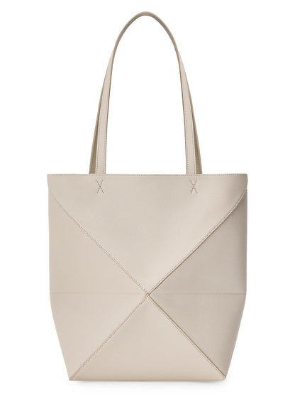 LOEWE Medium Puzzle Fold Grained Leather Tote Bag