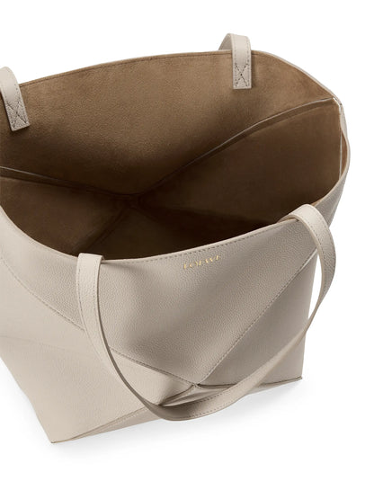 LOEWE Medium Puzzle Fold Grained Leather Tote Bag