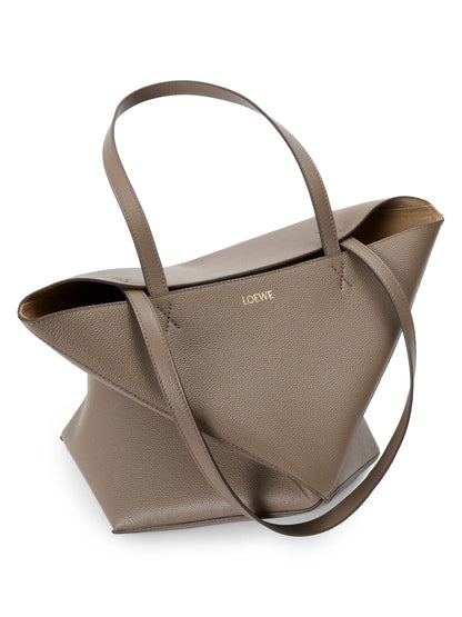 LOEWE Medium Puzzle Fold Grained Leather Tote Bag