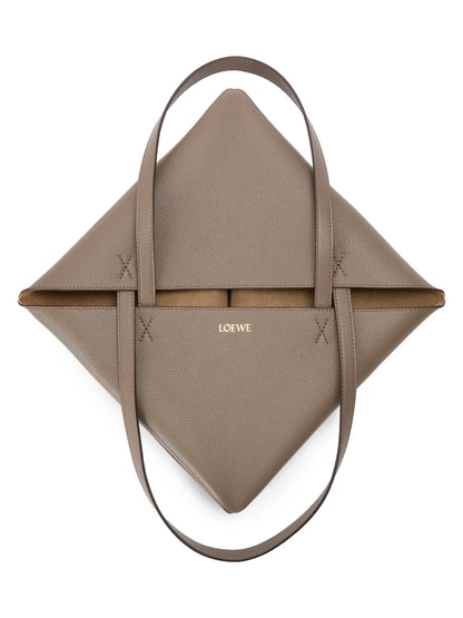 LOEWE Medium Puzzle Fold Grained Leather Tote Bag