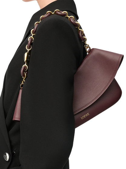 LOEWE Medium Ola Chain Leather Shoulder Bag