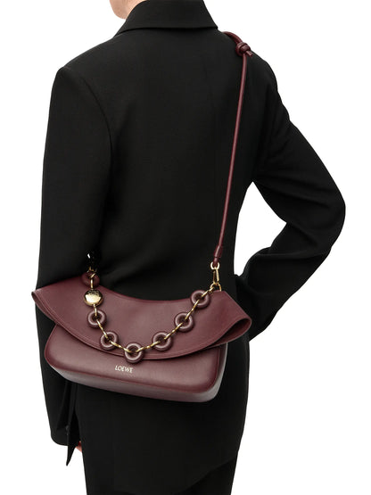 LOEWE Medium Ola Chain Leather Shoulder Bag