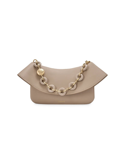 LOEWE Medium Ola Chain Leather Shoulder Bag