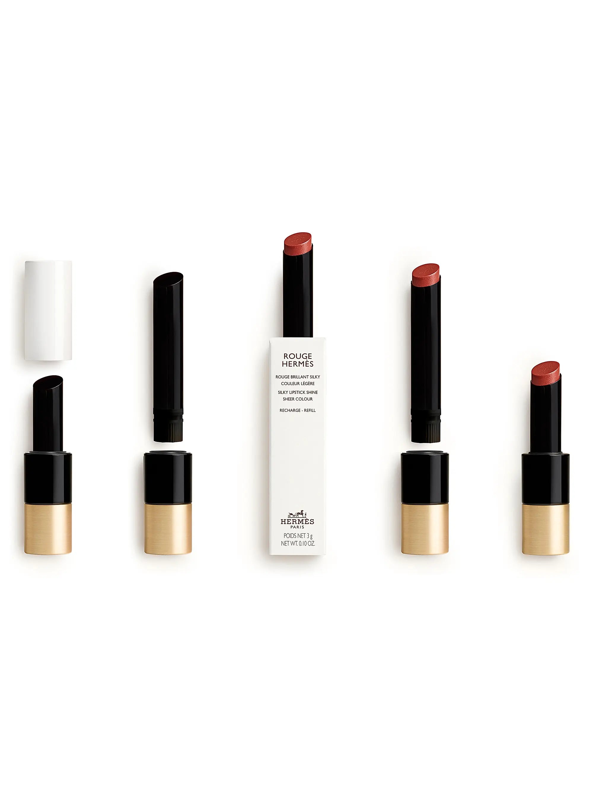 HERMÈS Rouge Hermès Silky Lip Shine Lipstick Refill