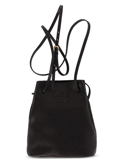 Miu Miu Nappa Leather Mini Bucket Bag