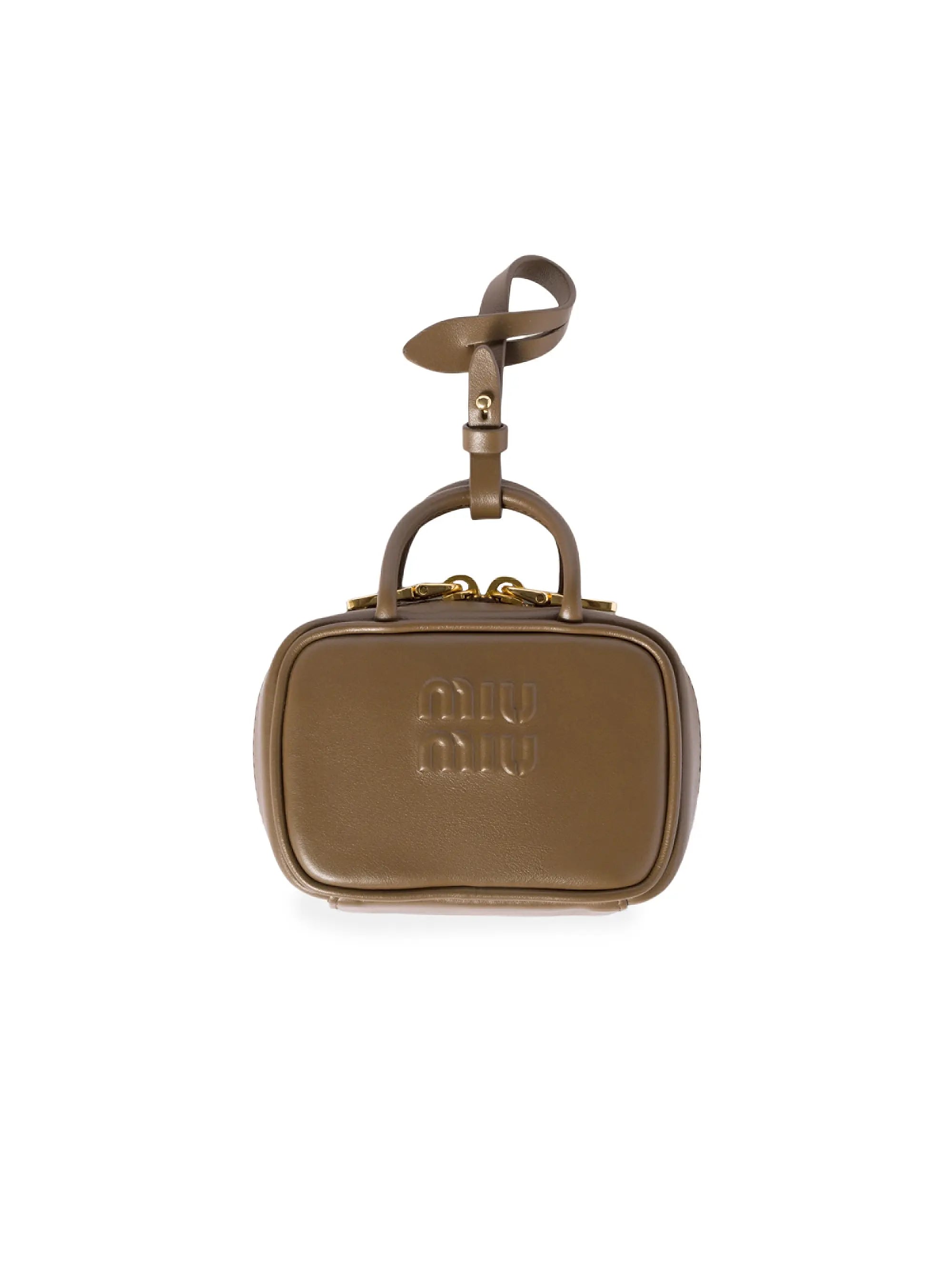 Miu Miu Leather Trick Mini Bag