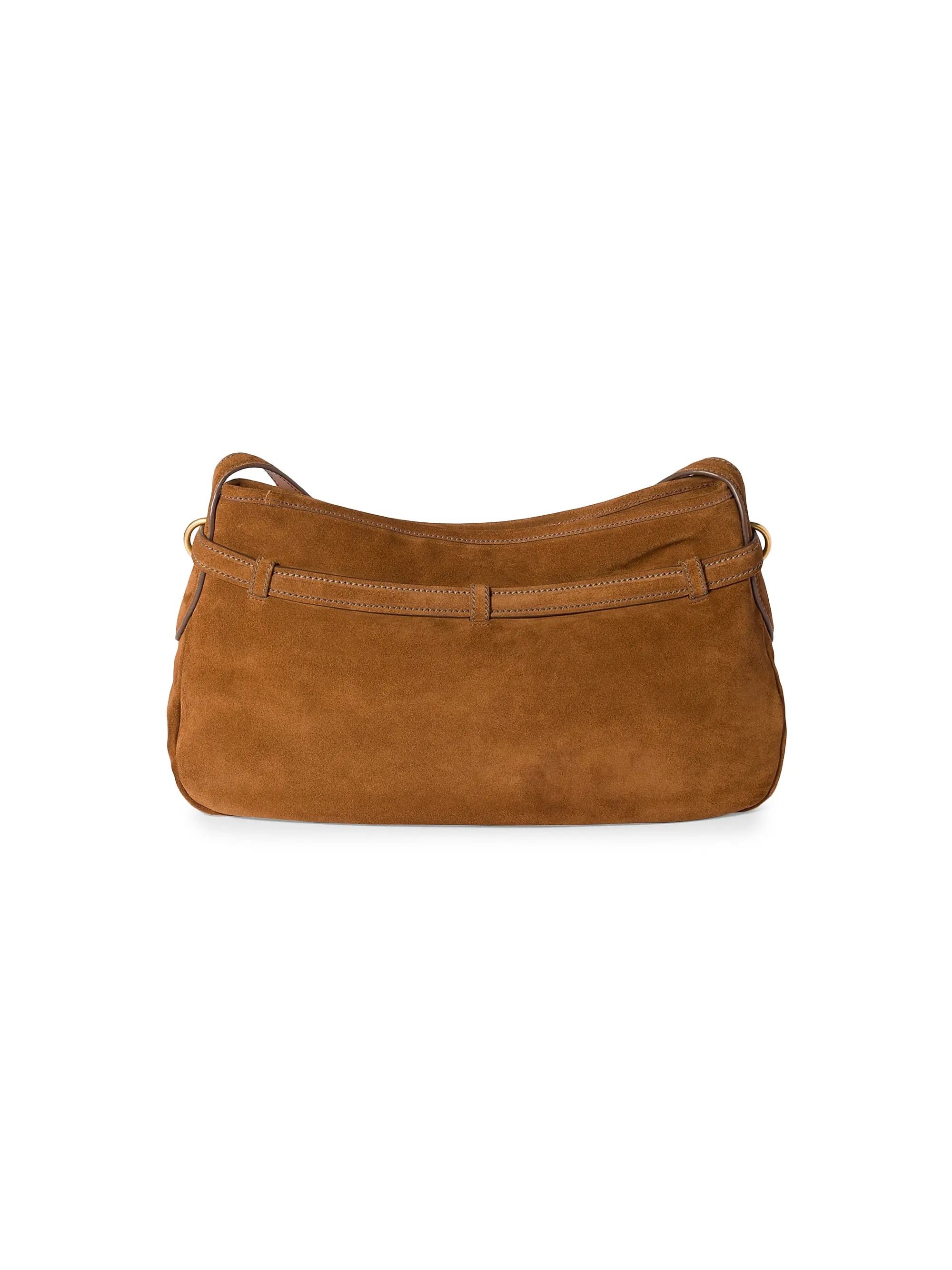 Miu Miu Aventure Suede Shoulder Bag