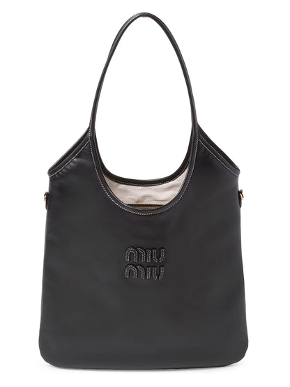 Miu Miu Ivy Leather Shoulder Bag