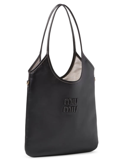 Miu Miu Ivy Leather Shoulder Bag