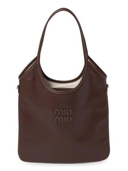 Miu Miu Ivy Leather Shoulder Bag