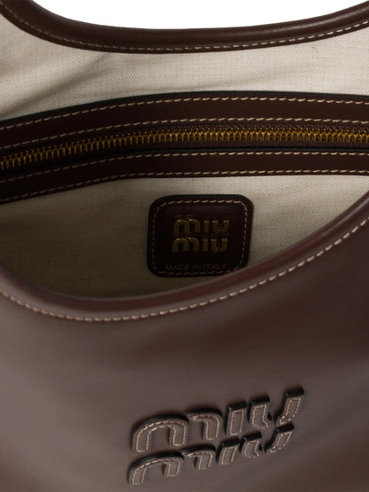 Miu Miu Ivy Leather Shoulder Bag