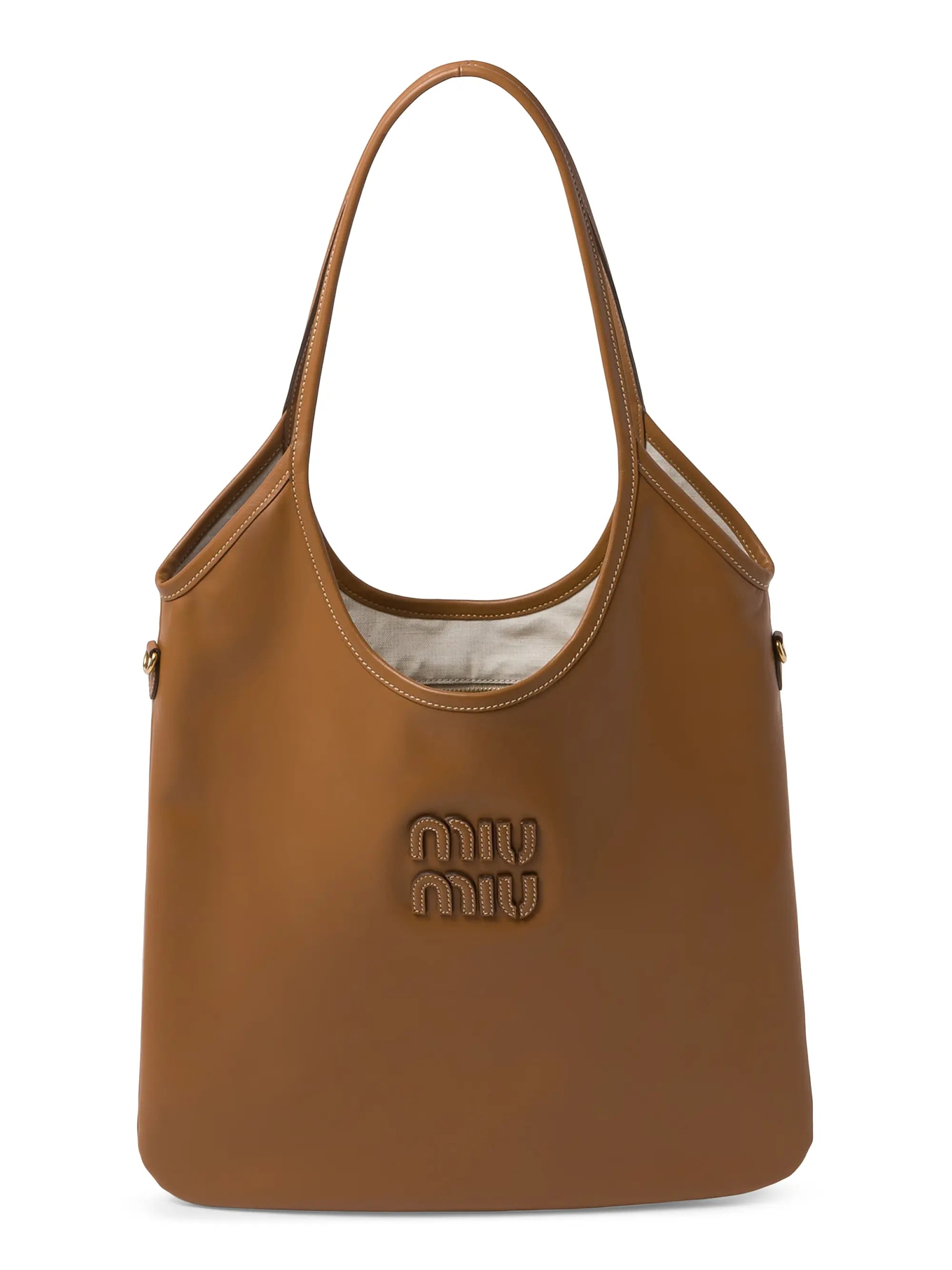 Miu Miu Ivy Leather Shoulder Bag