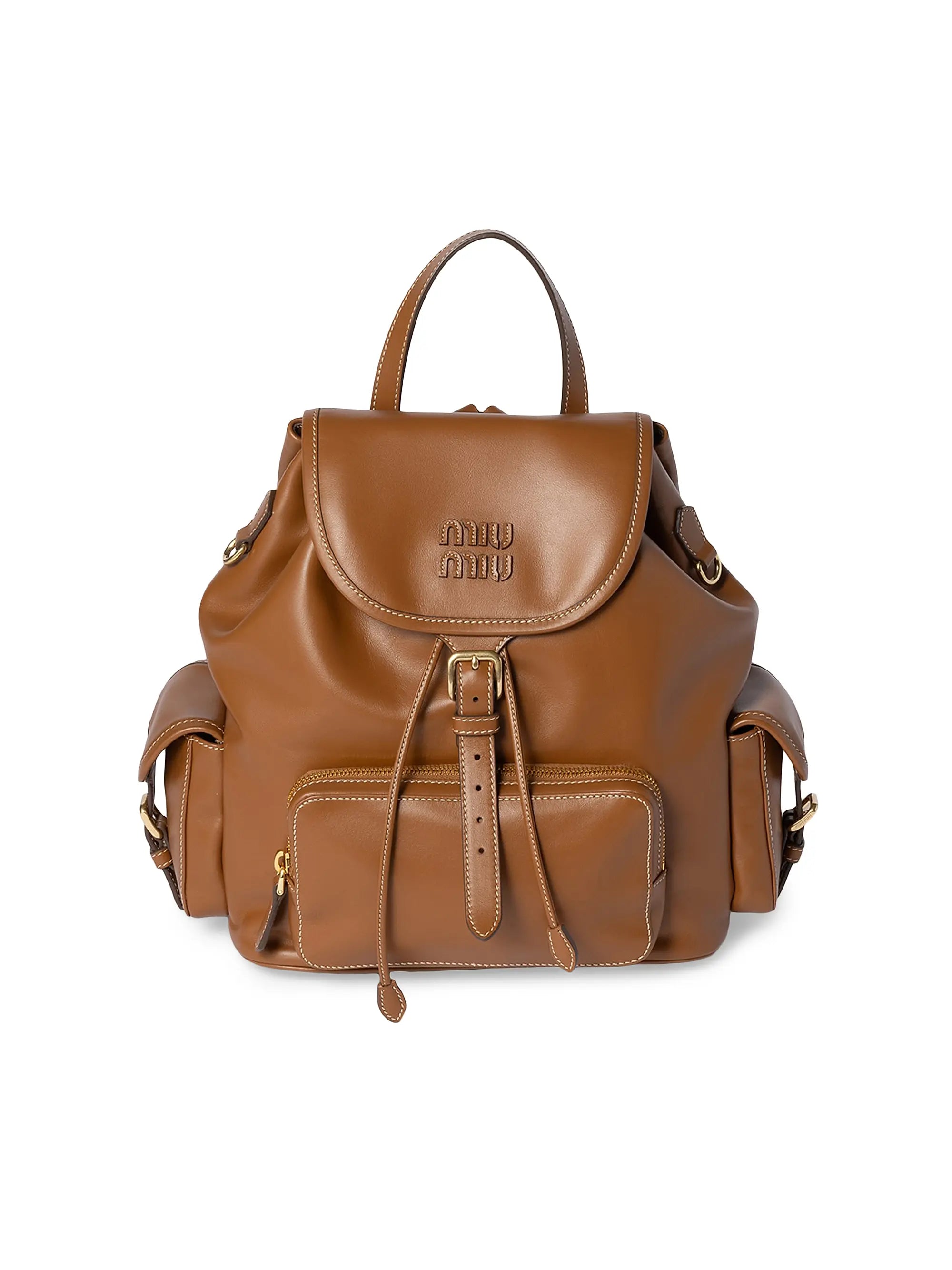 Miu Miu Leather Backpack
