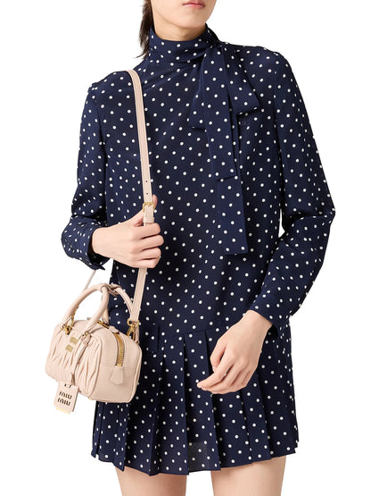 Miu Miu Arcadie Matelassé Nappa Leather Top Handle Bag