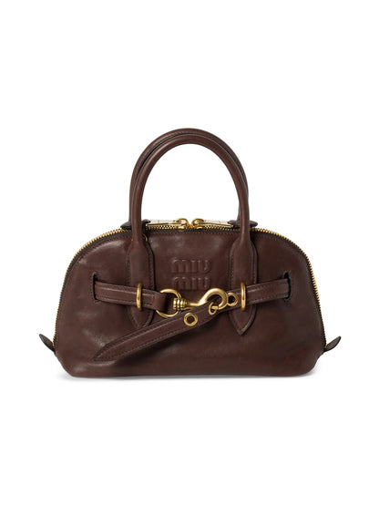 Miu Miu Aventure Nappa Leather Top-Handle Bag