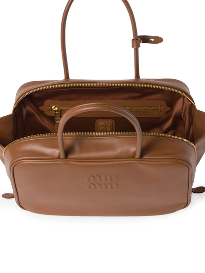 Miu Miu Leather Beau Shoulder Bag
