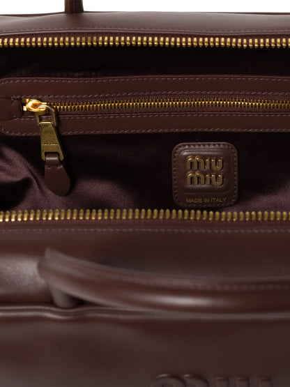 Miu Miu Leather Beau Shoulder Bag