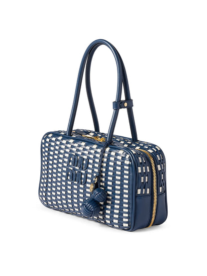 Miu Miu Beau Leather Top Handle Bag