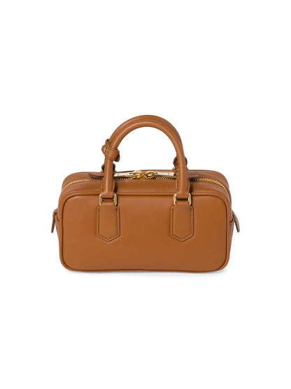 Miu Miu Arcadie Leather Top Handle Bag