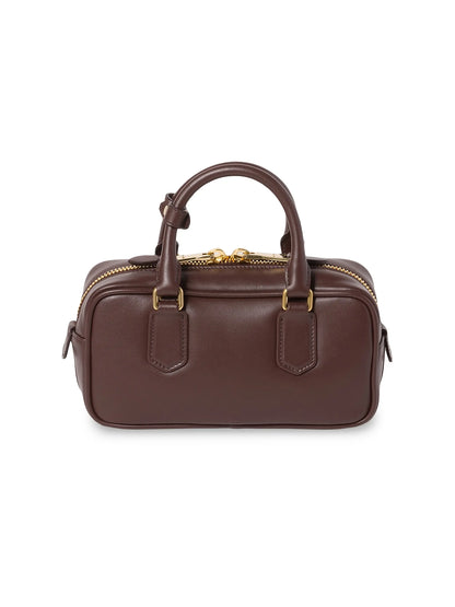 Miu Miu Arcadie Leather Top Handle Bag