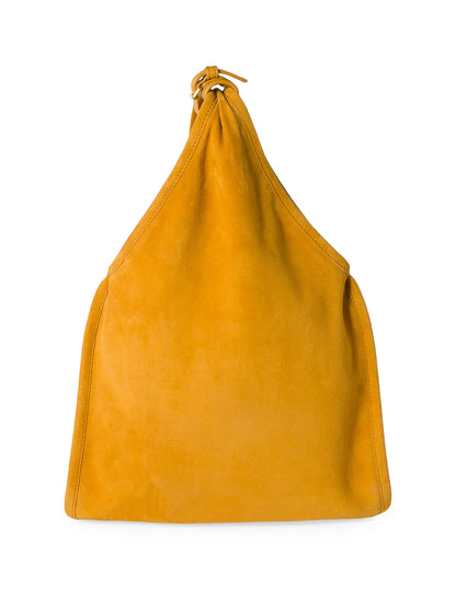 Miu Miu Suede Top Handle Bag with Trick