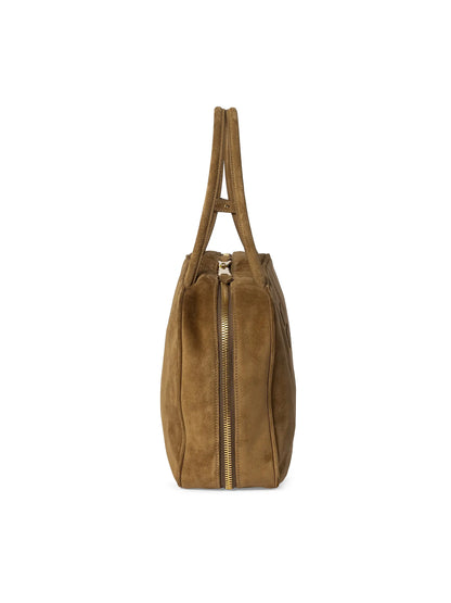 Miu Miu Suede Beau Top Handle Bag