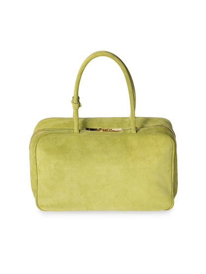Miu Miu Suede Beau Top Handle Bag