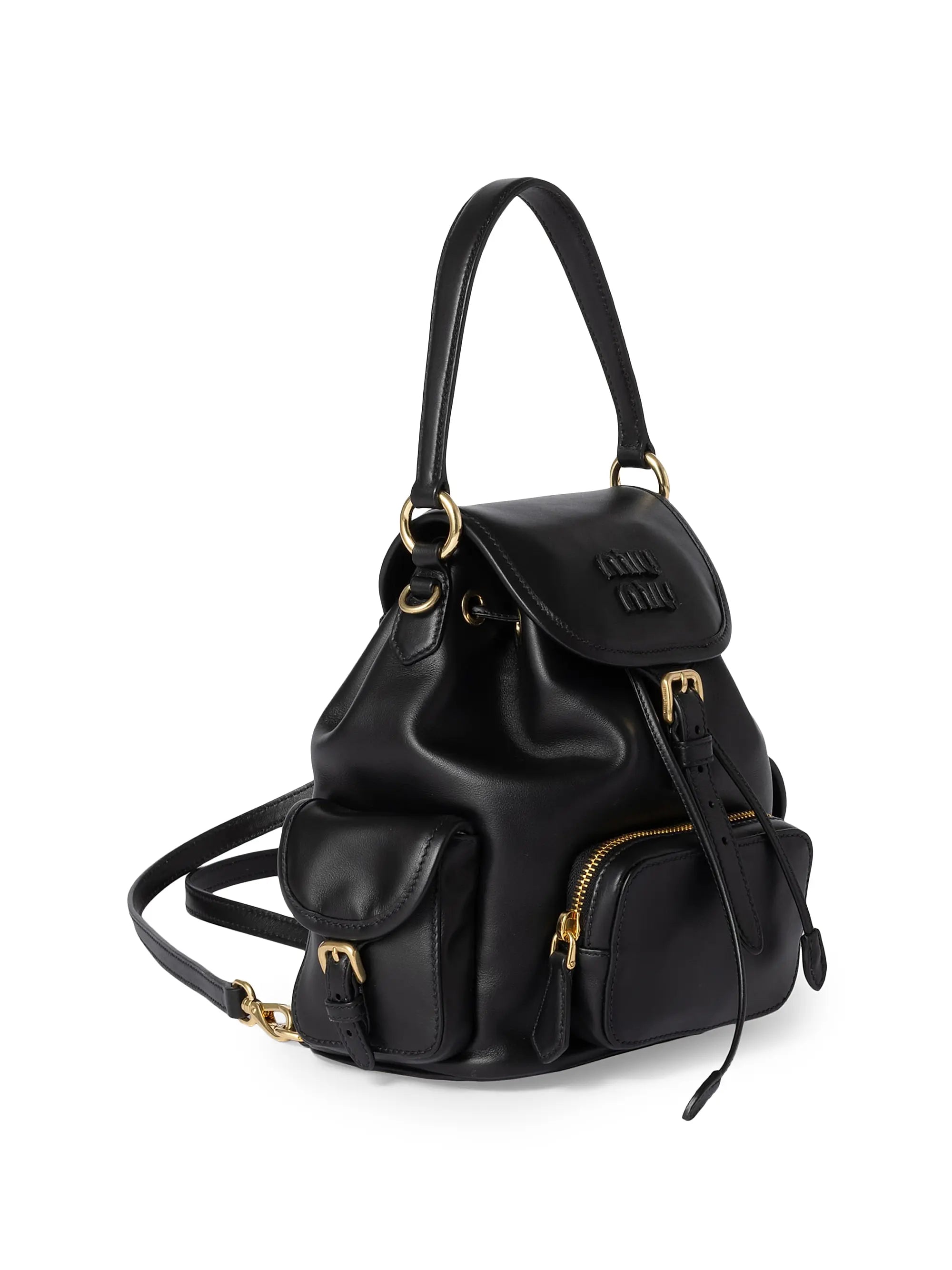 Miu Miu Leather Backpack