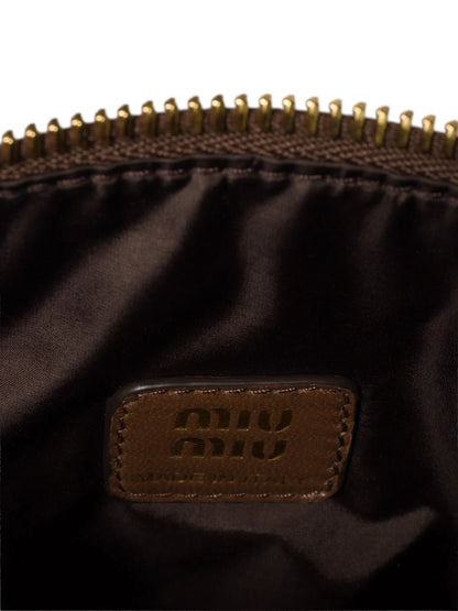 Miu Miu Gabardine Pouch