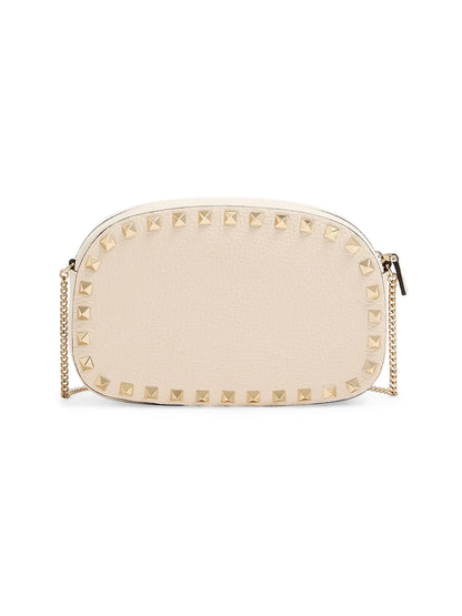 Valentino Garavani Mini Rockstud Crossbody Bag in Grainy Calfskin