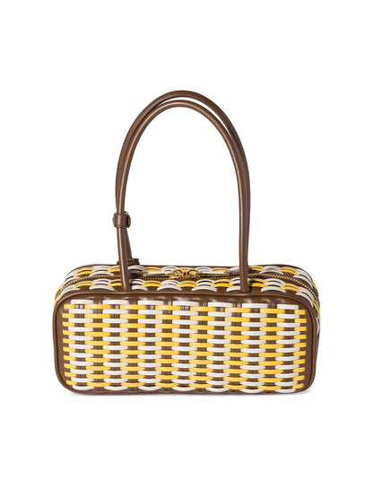 Miu Miu Beau Leather Top Handle Bag