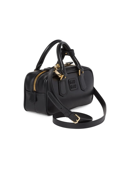 Miu Miu Arcadie Leather Top Handle Bag