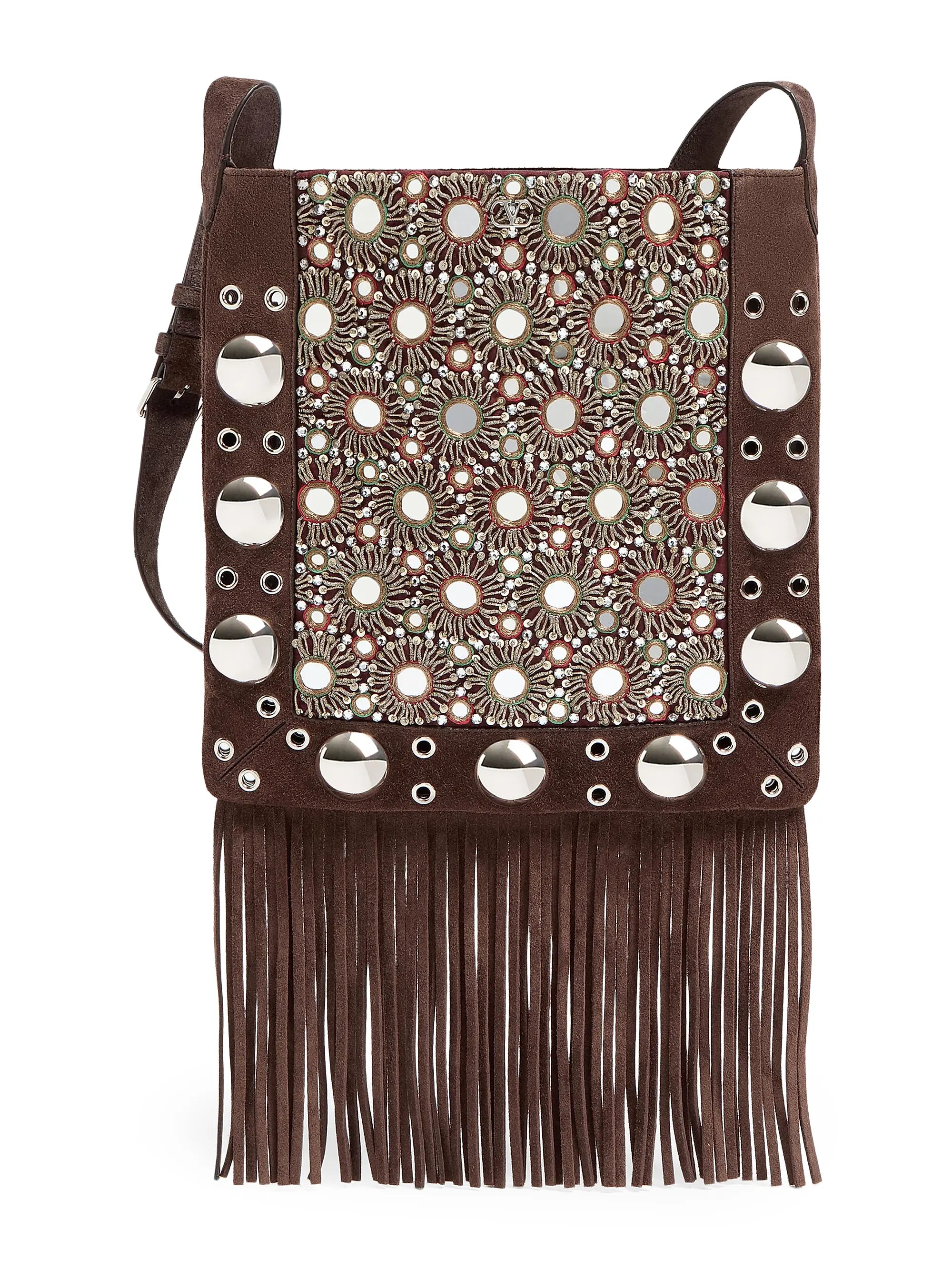 Valentino Garavani Nellcote Embroidered Crossbody Bag