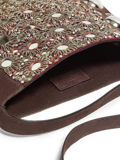 Valentino Garavani Nellcote Embroidered Crossbody Bag