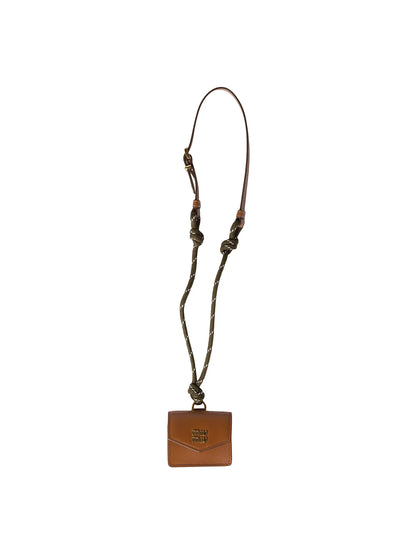 Miu Miu Leather And Cord Trick Bag Accessory