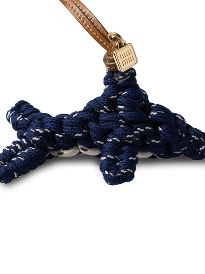 Miu Miu Cord and Leather Trick Bag Accessory