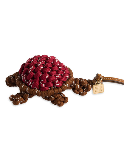 Miu Miu Cord and Leather Trick Bag Accessory