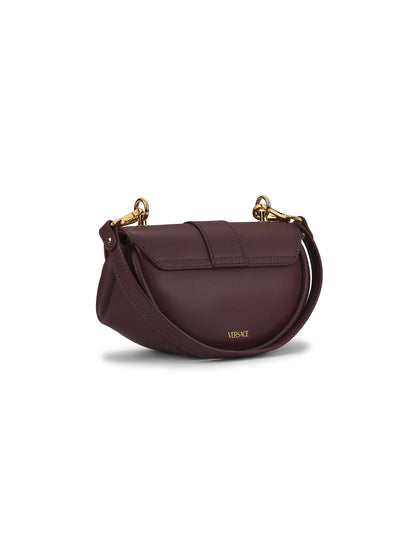 Versace Virtus Small Shoulder Leather Bag