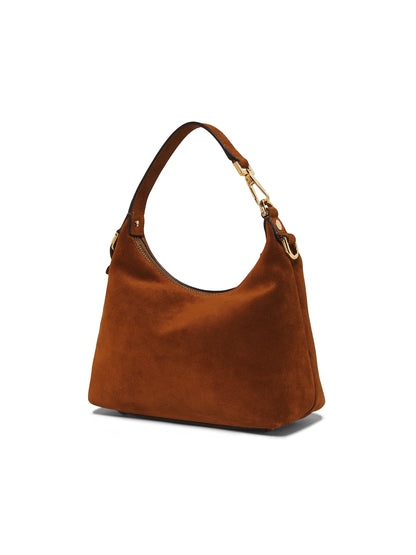 Versace Suede Hobo Bag