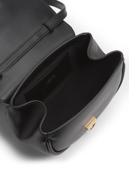 Versace Virtus Leather Small Shoulder Bag