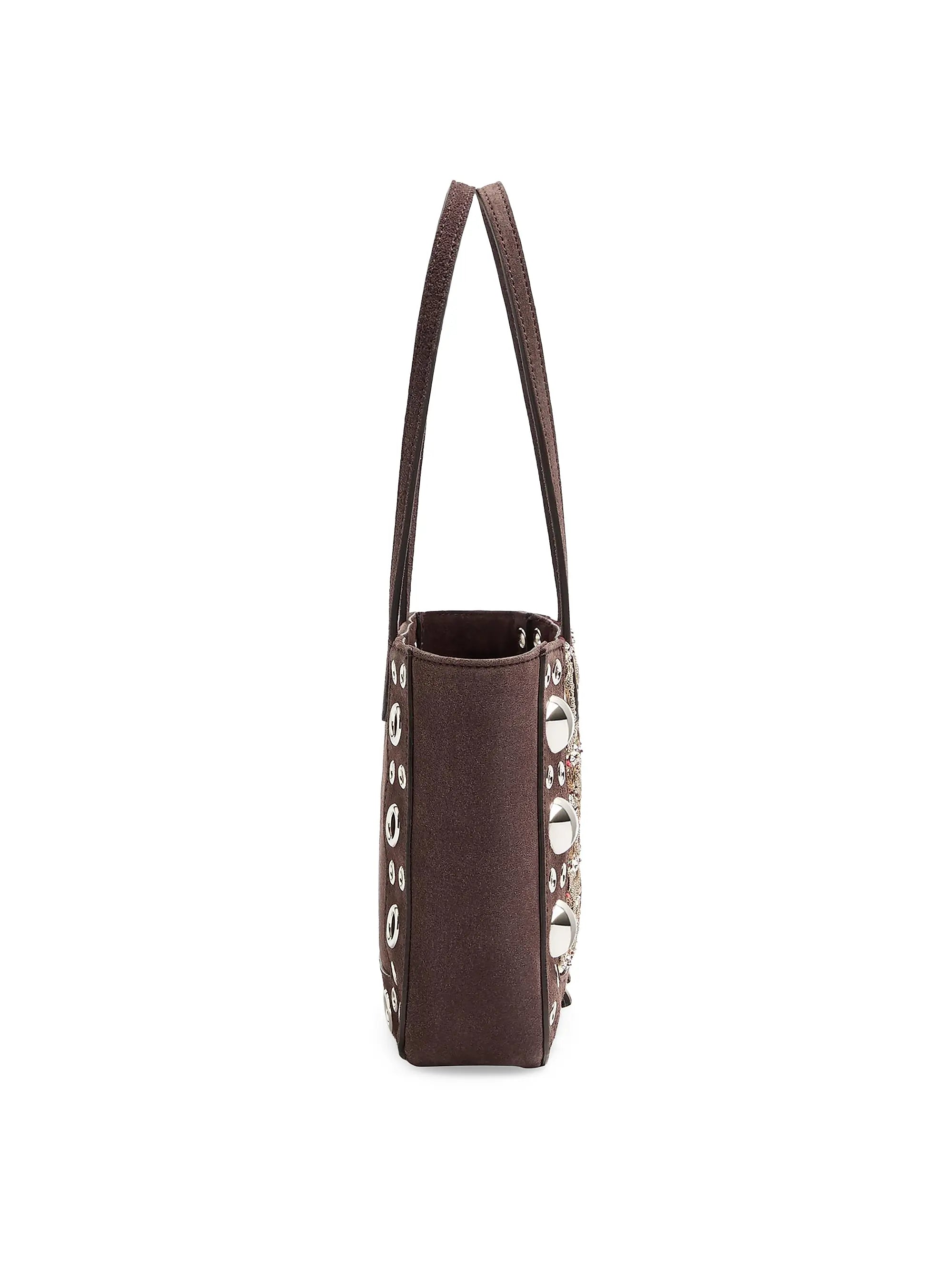 Valentino Garavani Nellcôte Mini Embroidered Shopping Tote Bag