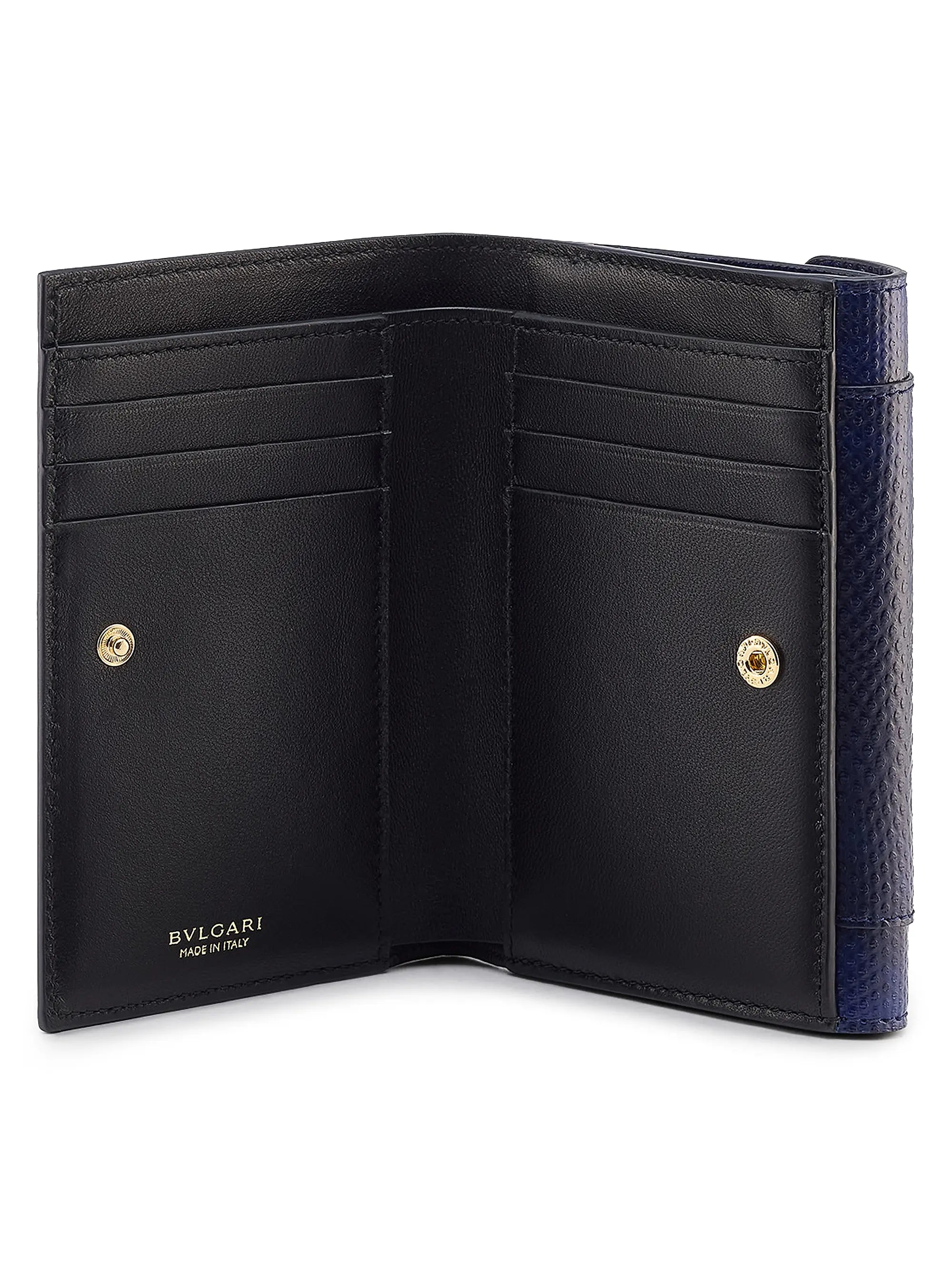 BVLGARI Serpenti Forever Embossed Leather Pochette