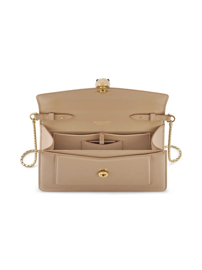 BVLGARI Serpenti Forever Leather Shoulder Bag