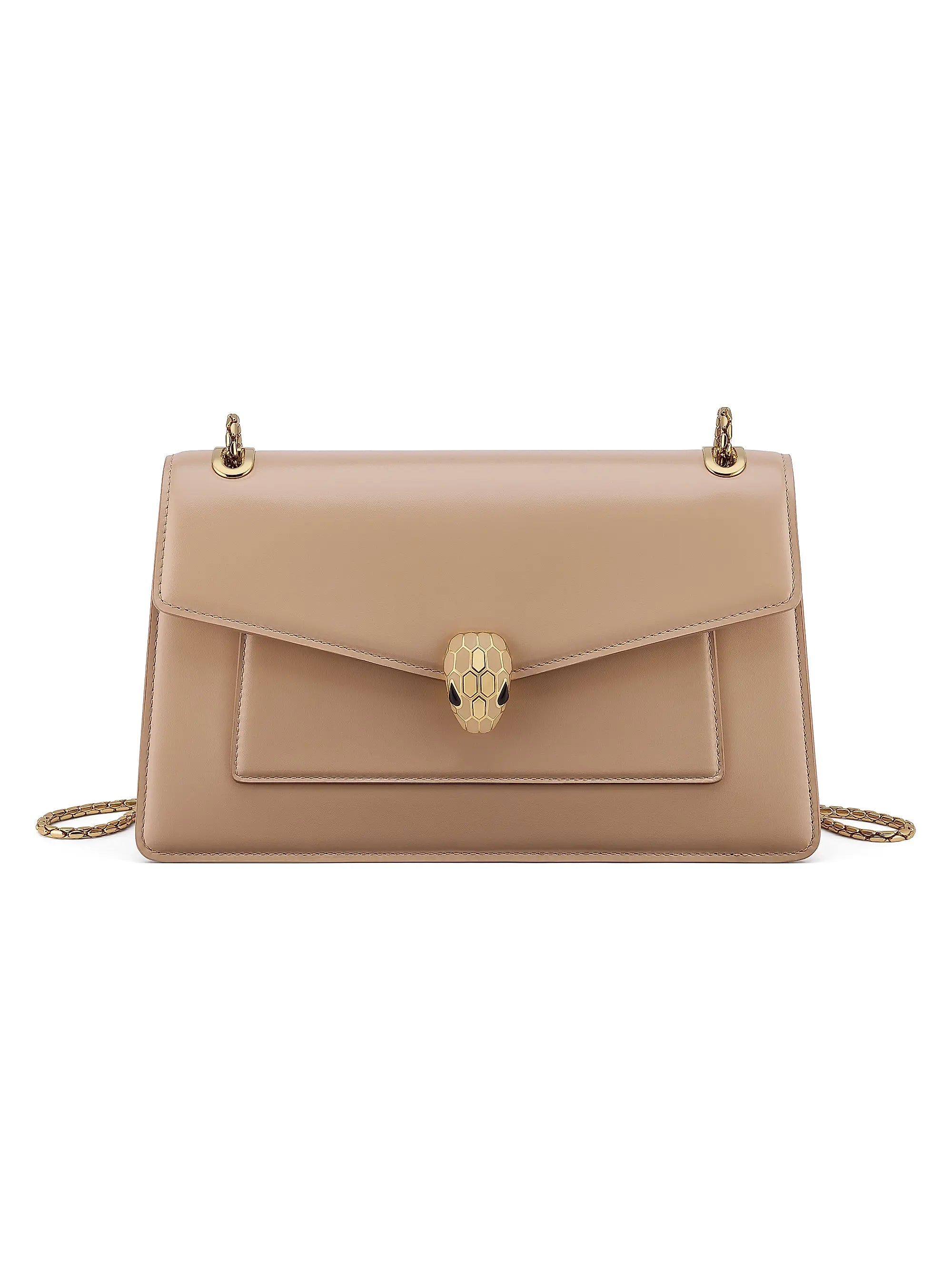 BVLGARI Serpenti Forever Leather Shoulder Bag