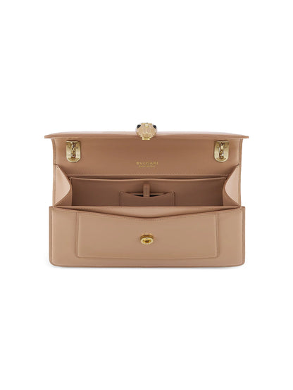 BVLGARI Serpenti Forever Leather Shoulder Bag
