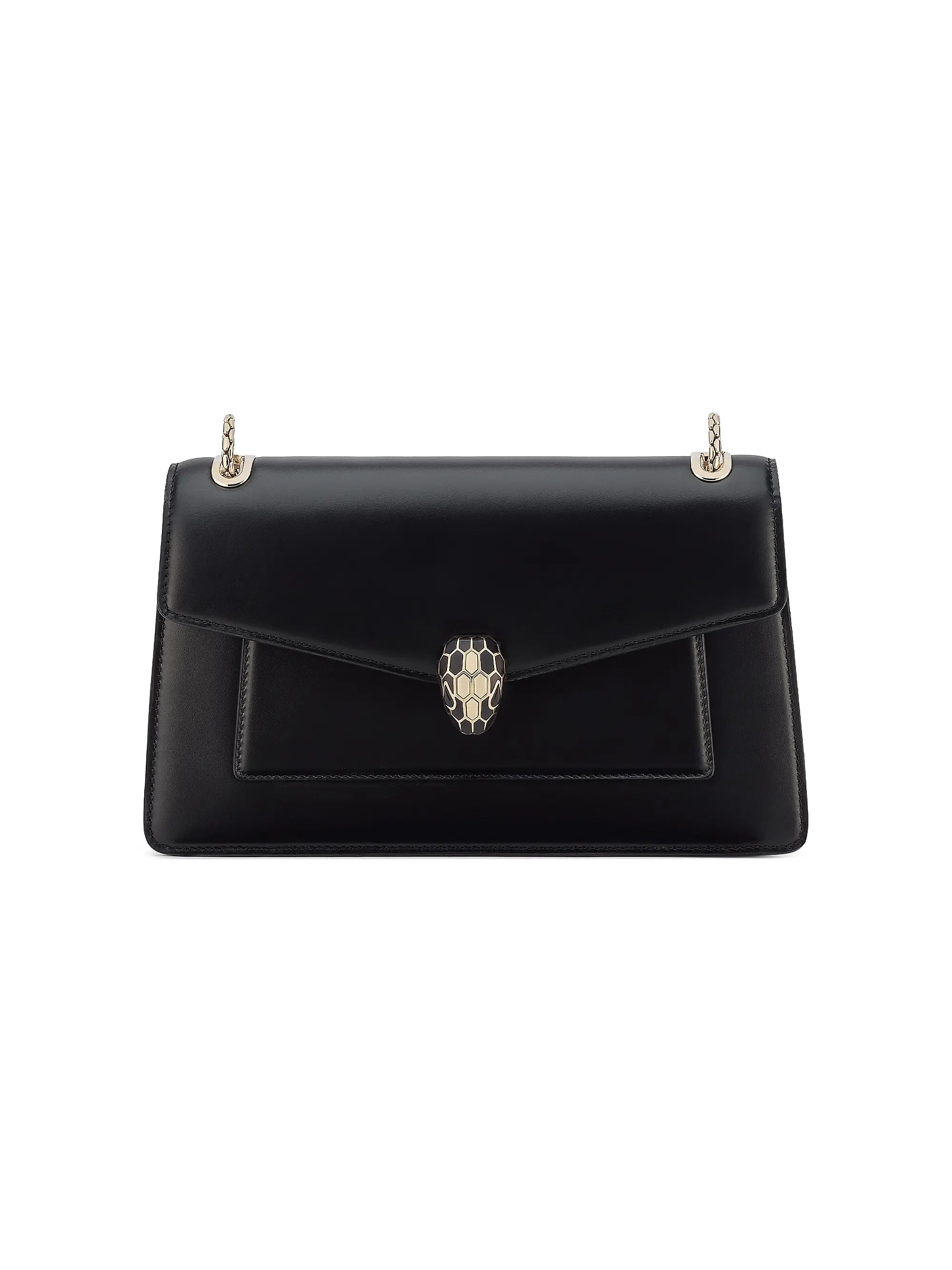 BVLGARI Serpenti Forever Leather Shoulder Bag