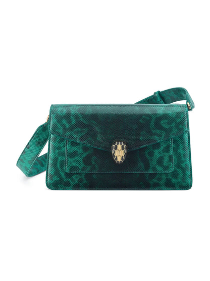 BVLGARI Serpenti Forever Karung Shoulder Bag