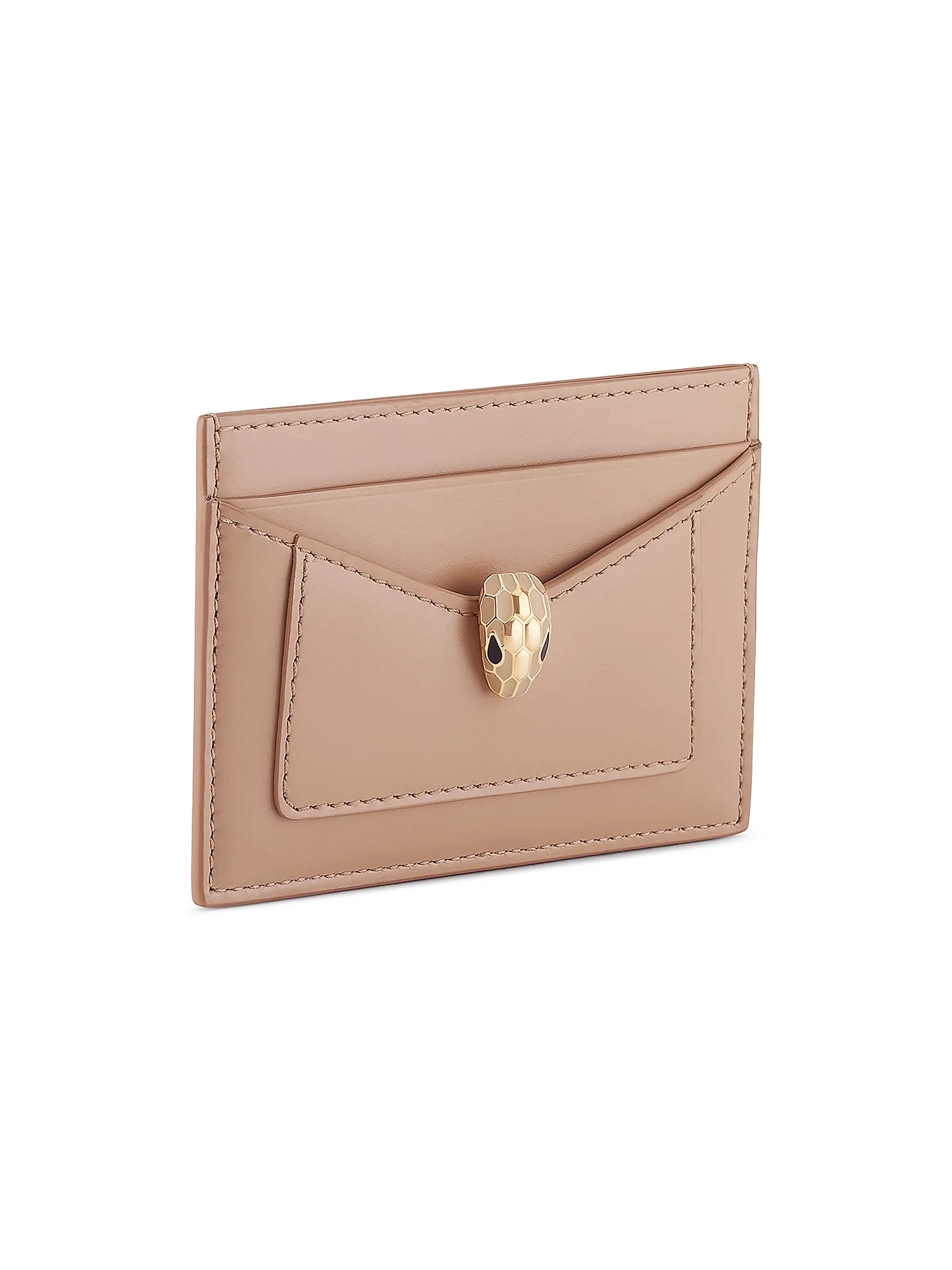 BVLGARI Serpenti Forever Leather Card Holder