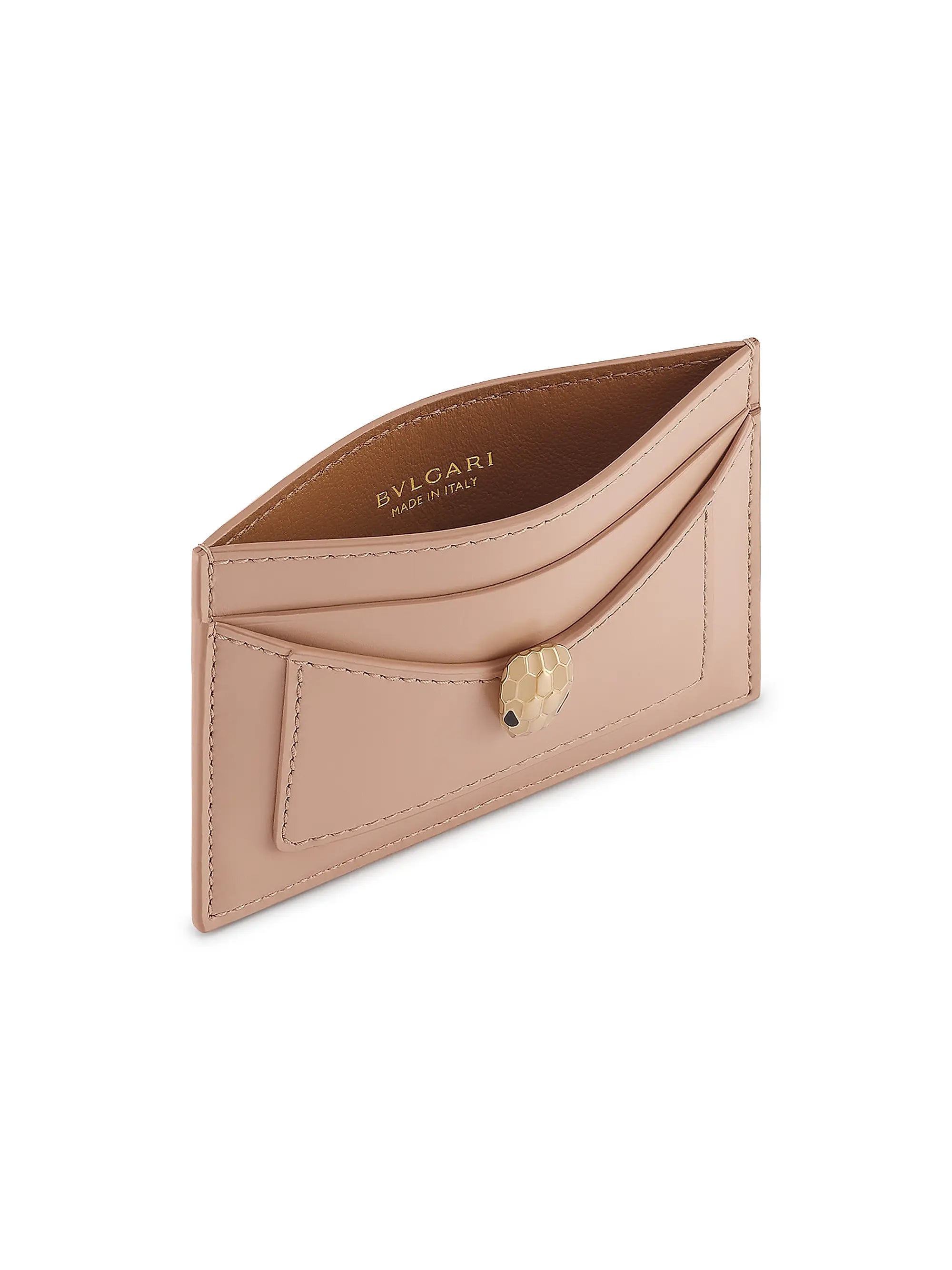 BVLGARI Serpenti Forever Leather Card Holder