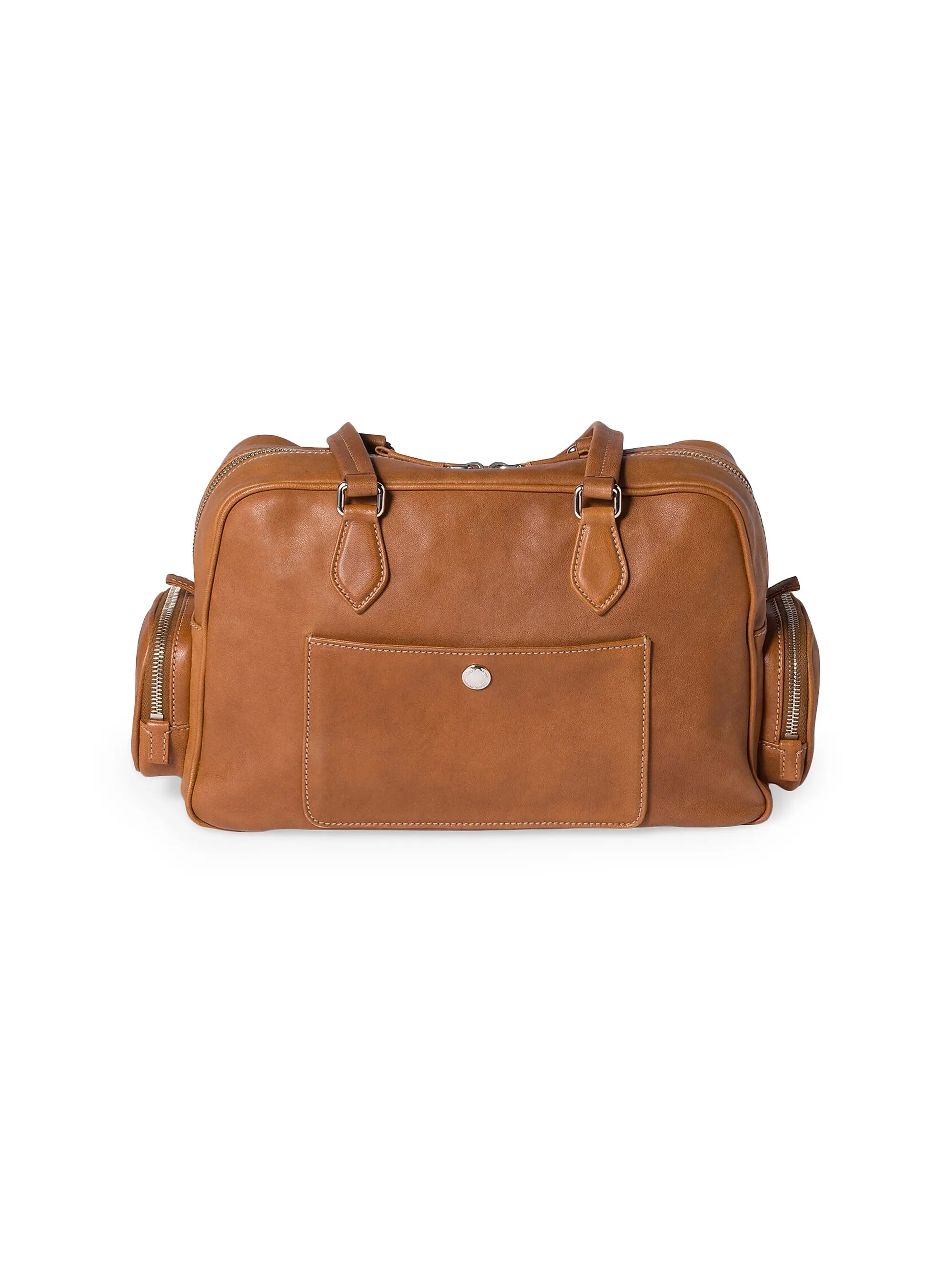 Miu Miu Pocket Nappa Leather Top-Handle Bag